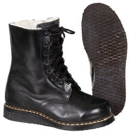 BOCANCI DE IARNA BW - AVIATIE - DIN PIELE DE MIEL - SURPLUS MILITAR - UZATI