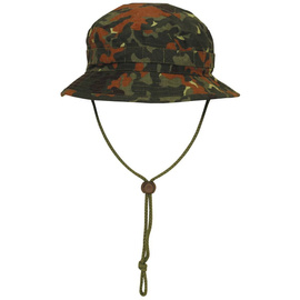 PĂLĂRIE BRITANICĂ "BOONIE" - CU ȘNUR PENTRU BĂRBIE - MFH® - CAMO BW
