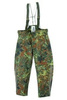 PANTALONI GERMANI PENTRU PLOAIE - GORETEX - FLECKTARN CAMO 5 CULORI - UTILIZAT