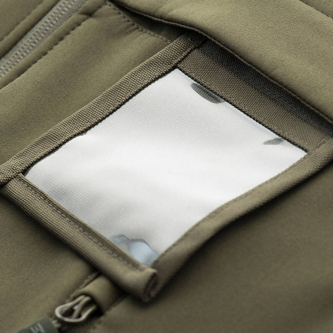 JACHETA SOFTSHELL POLICE, OLIVE - M-TAC