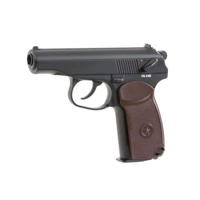 REPLICA PISTOL SOVIETIC PM MAKAROV CO2 - NEGRU - KWC