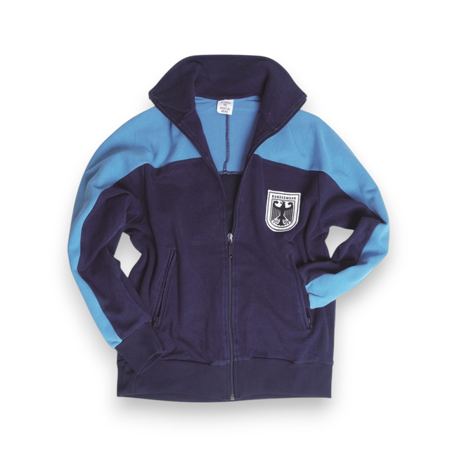 Jacheta sport vintage - Surplus Militar Armata Germana - Albastra - In Stare Buna