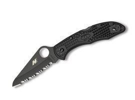 SALT 2 SERRATED POCKET KNIFE - SPYDERCO