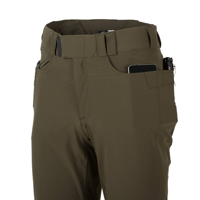 PANTALONI TACTICI COVERT - VERSASTRETCH LITE - HELIKON - GRI INCHIS - SHORT
