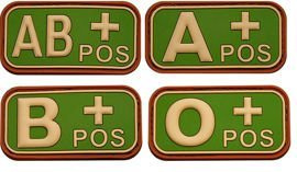 Plasture, emblema sange - patch - POS AB