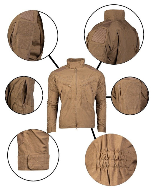 DARK COYOTE COMBAT JACKET CHIMERA - MIL-TEC