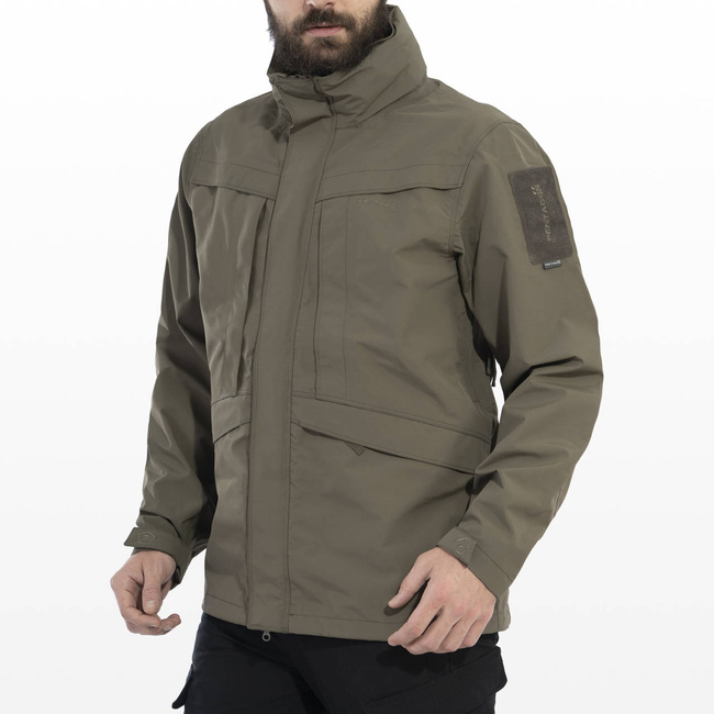 JACHETA PARKA SHELL - IMPERMEABILĂ - "HURRICANE" - PENTAGON® - RAL7013