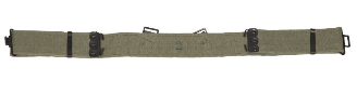 BELT - M37 - BRITISH ARMY MILITARY SURPLUS - KHAKI - USED