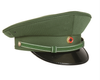 Police Visor Hat Green Like New