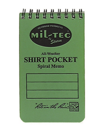 Sm. Message Book Waterp. Mil-tec®prof.