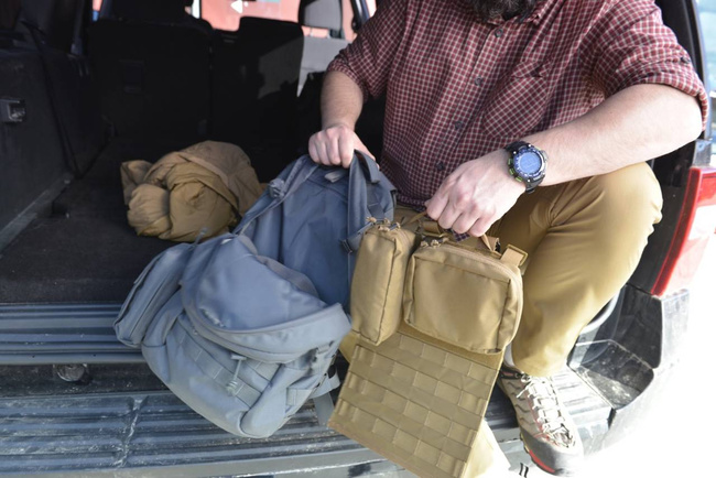GEANTA EDC INSERT LARGE - CORDURA - COYOTE