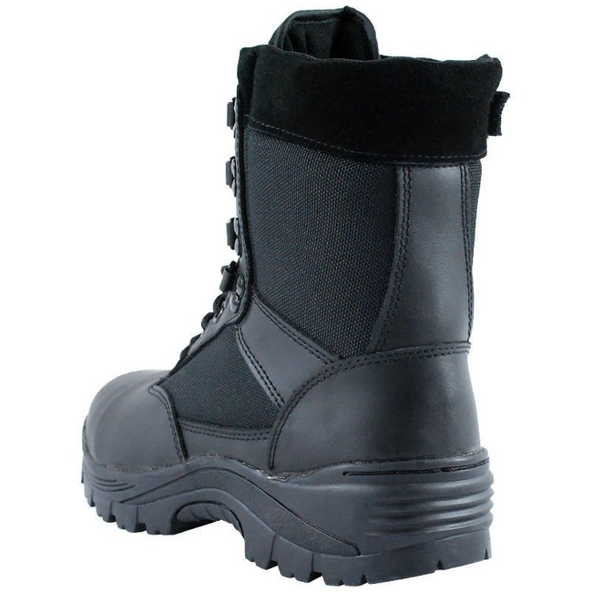 BOCANCI MILITARI TACTICI -  FERMOAR YKK, PIELE/CORDURA, THINSULATE - Mil-Tec - NEGRI