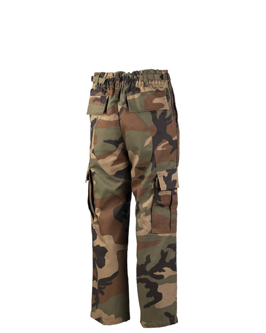 PANTALONI BDU PENTRU COPII - IN STILUL ARMATEI AMERICANE - Mil-Tec - WOODLAND