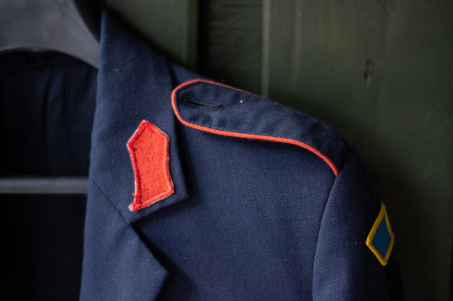 Jacket - Blue - Romanian military surplus - Used