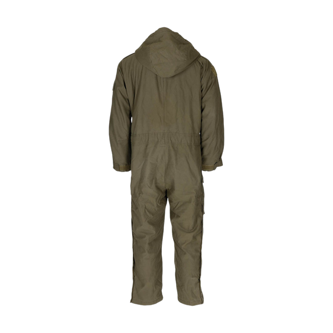 Military hooded coveralls - Austrian Army surplus - OD green - Like new 