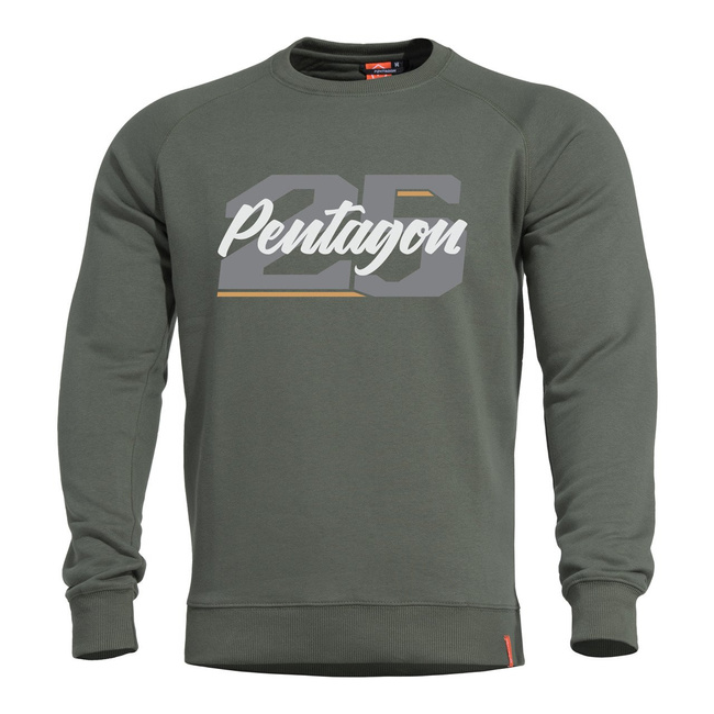 HAWK SWEATER - "TWENTY FIVE" - Pentagon® - CAMO GREEN