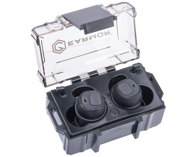 ELECTRONIC EARPLUGS FOR HEARING PROTECTION - M20 - EARMOR® - BLACK