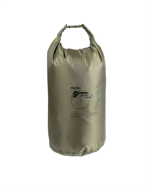 GEANTA DE TRANSPORT IMPERMEABILĂ - DRY BAG - 25 L - Mil-Tec® - OD (Olive Drab)