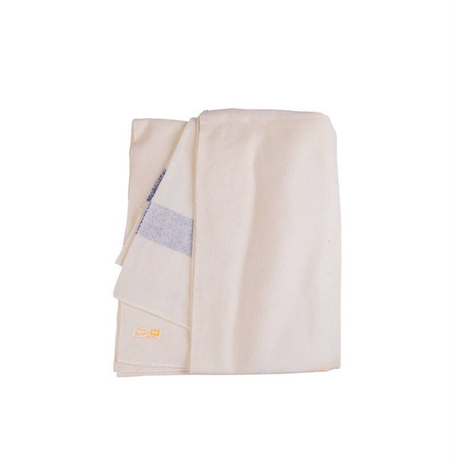 PATURA AMERICANĂ DIN LÂNĂ - "DEPARTAMENTUL MEDICAL" - ALB/BLEUMARIN - SURPLUS MILITAR - UZATĂ