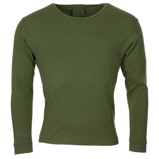 BLUZA BRITANICA - MANECA LUNGA - VERDE OD - SURPLUS MILITAR - UZAT