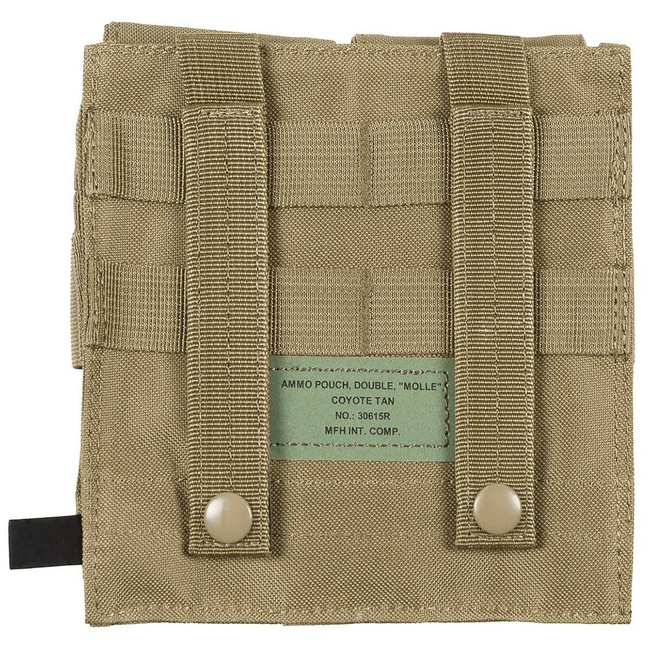 Port incarcator cu 2 compartimente, "MOLLE" - coyote tan - MFH