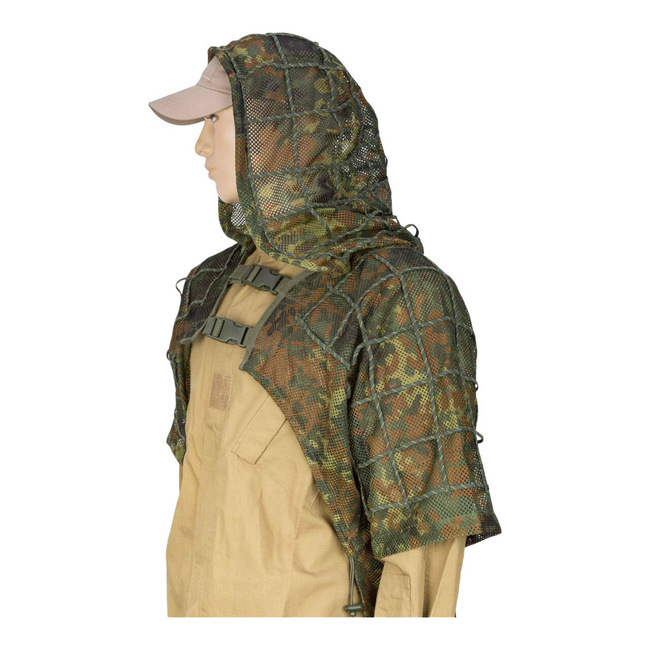 PELERINA DE LUNETIST, FLECKTARN GHILLIE - MIL-TEC