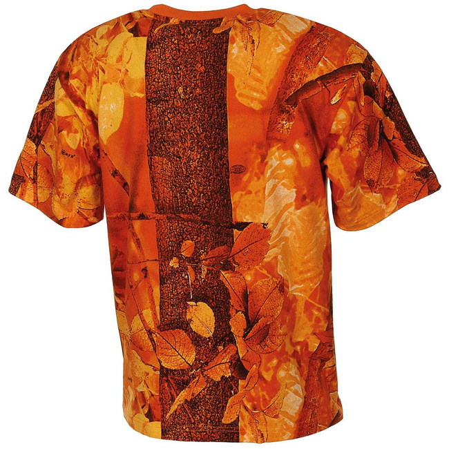 TRICOU DIN BUMBAC - IN STILUL ARMATEI AMERICANE - MFH - PORTOCALIU HUNTER