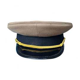 CASCHETA MILITARA RSR - SUBOFITERI VANATORI DE MUNTE - SURPLUS MILITAR ARMATA ROMANA - KAKI - IN STARE BUNA