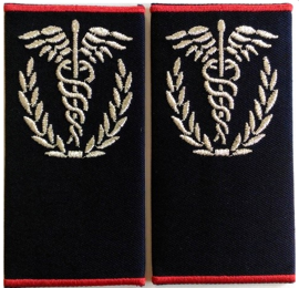 Embroidered junior doctor SMURD Badge (custom message)