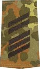 EMBLEMA - GERMAN ARMY FLECKTARN CAMO/BLACK SHOULDER LOOPS ´OBERSTABSGEFREITER´