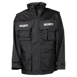 JACHETA IMPERMEABILA ANTISTATICA "SECURITY", NEAGRA - MFH