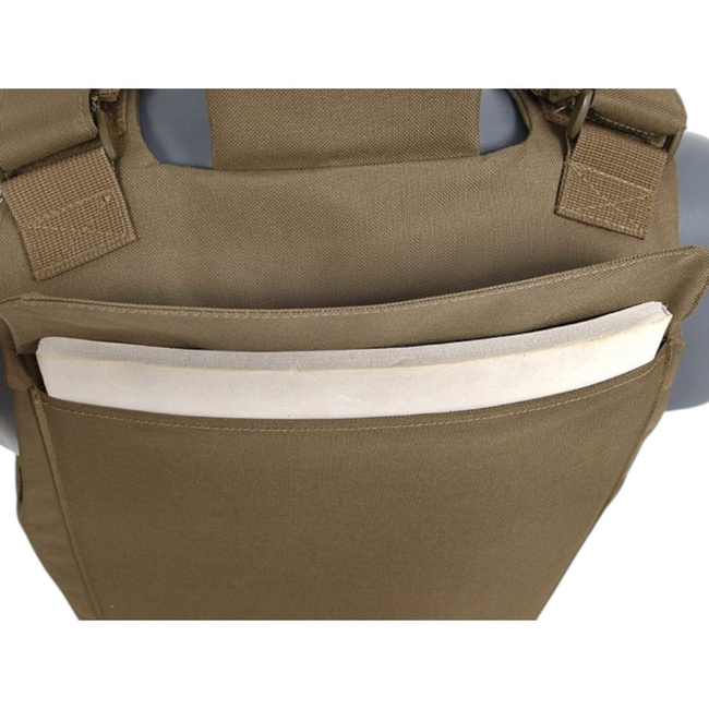 Standard Tactical Vest with Soft Dummy Ballistic Inserts - Delta Soft Body Armor - Tan - 8FIELDS