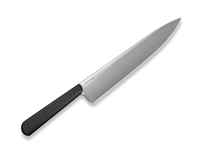 Cibus Chef's knife - 14C28N blade - Milled Black G10 - Civivi