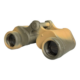 BINOCLU SOVIETIC 8X30 I.O.R. - WWII - VOPSIT CAMUFLAJ 2 CULORI - NEFUNCTIONAL -  REPRO