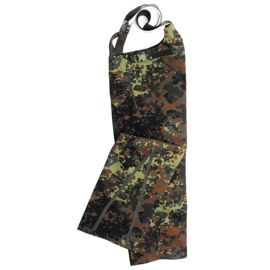 Pantaloni de ploaie - Surplus Militar Armata Germana BW Bundeswehr - Camuflaj Flecktarn- Ca noi