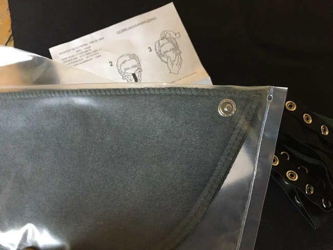 Masca de protectie M85 NBC 1993 Seyntex Original Noua- surplus armata olandeza