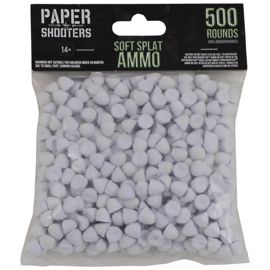 MUNITIE PENTRU ARMELE CU MUNIȚIE DE HÂRTIE - Paper Shooters® - 500 BUCĂȚI