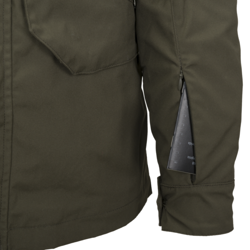 COVERT M-65 JACKET - EARTH BROWN/ BLACK - HELIKON