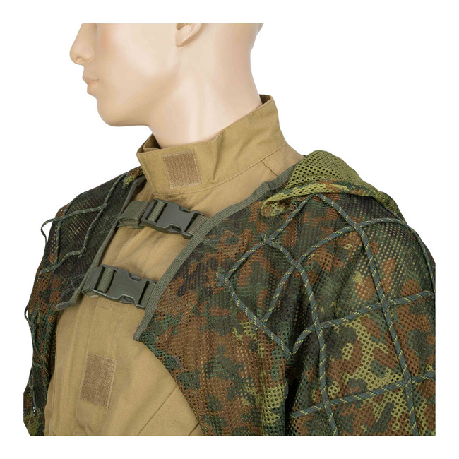 PELERINA DE LUNETIST, FLECKTARN GHILLIE - MIL-TEC