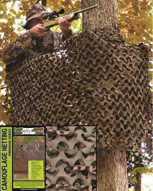 PLASA PENTRU CAMUFLAJ 3X3M - WOODLAND