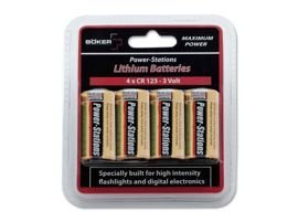 Baterie Böker Plus Set 4 x CR123