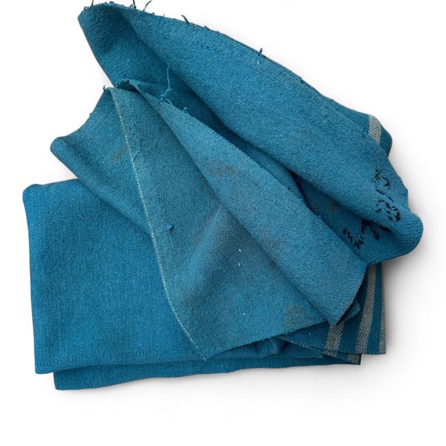 PATURA DE LANA VINTAGE - 140x210 CM - SURPLUS MILITAR ARMATA ROMANA - DEGRADATA