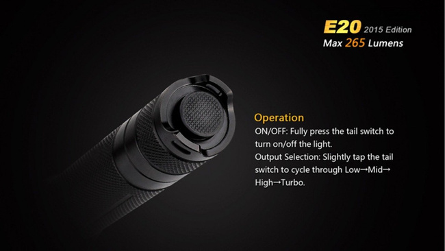 LANTERNĂ - E20 - FENIX®