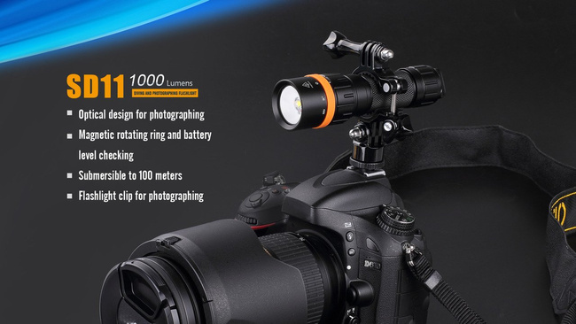 FLASHLIGHT - SD11 - FENIX®