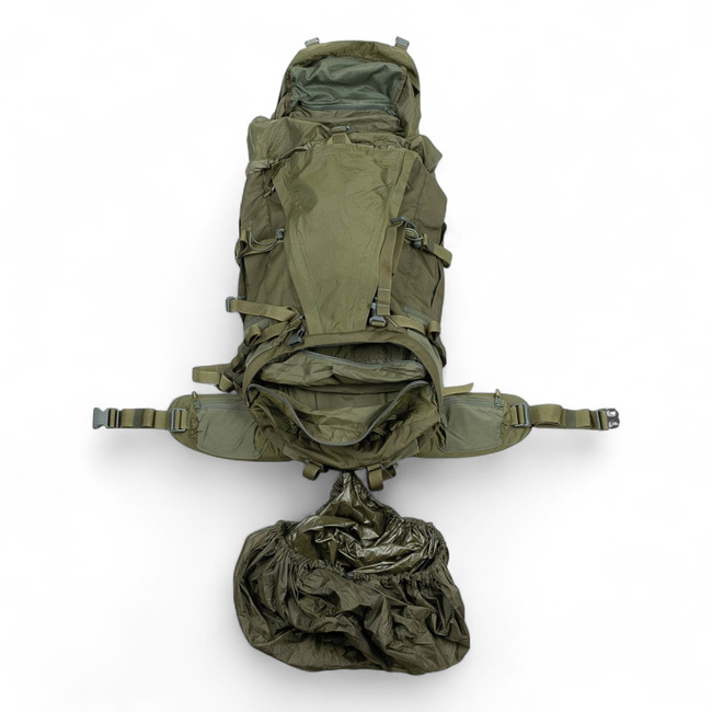 Rucsac - Deuter - 55 L - Surplus Militar Armata Turciei - Verde OD - Uzat, conditie de top