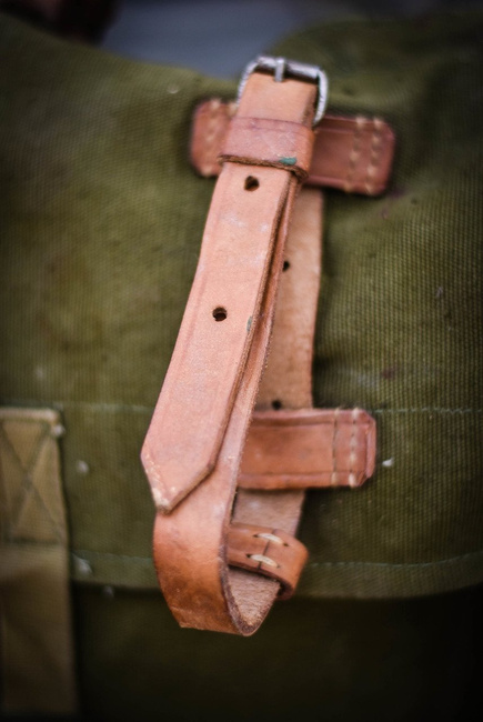 Romanian Military bread bag, post-WWII, Romanian Army Surplus - Like new