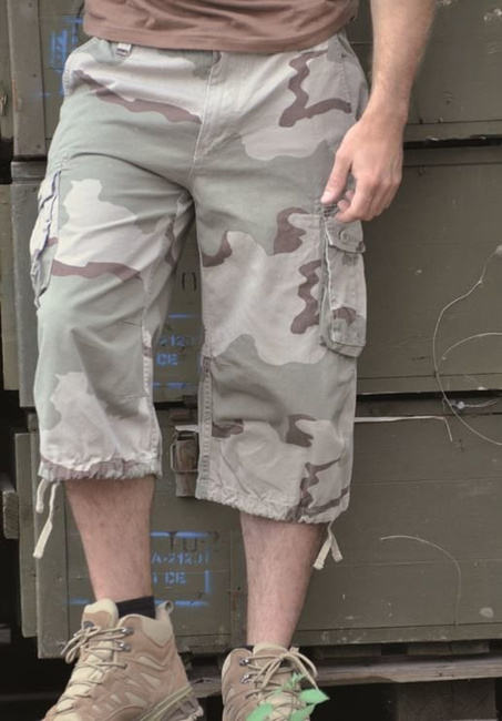 Pantalon 3/4 Air Combat, prespalat, Desert