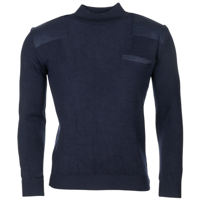 PULOVER CU GULER - SURPLUS MILITAR ARMATA GERMANA BLEUMARIN - UZAT