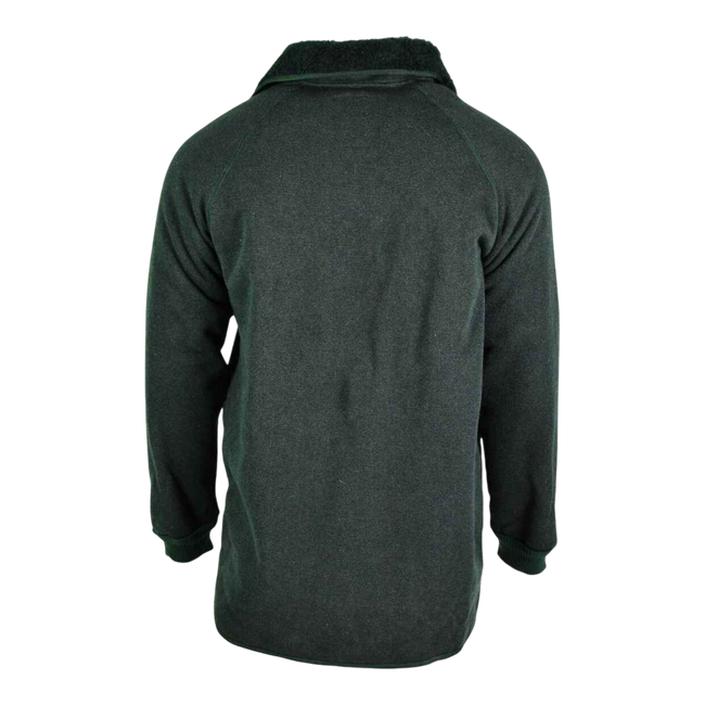 JACHETA FLEECE - SURPLUS MILITAR DIN ARMATA BELGIANA - VERDE - UZATA