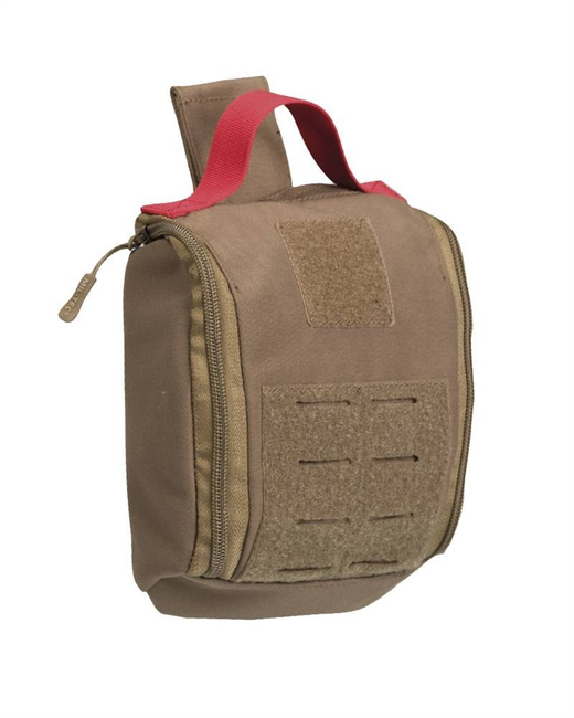 POUCH, GEANTA LASER CUT IFAK PENTRU TRUSA DE PRIM AJUTOR - Mil-Tec - COYOTE INCHIS